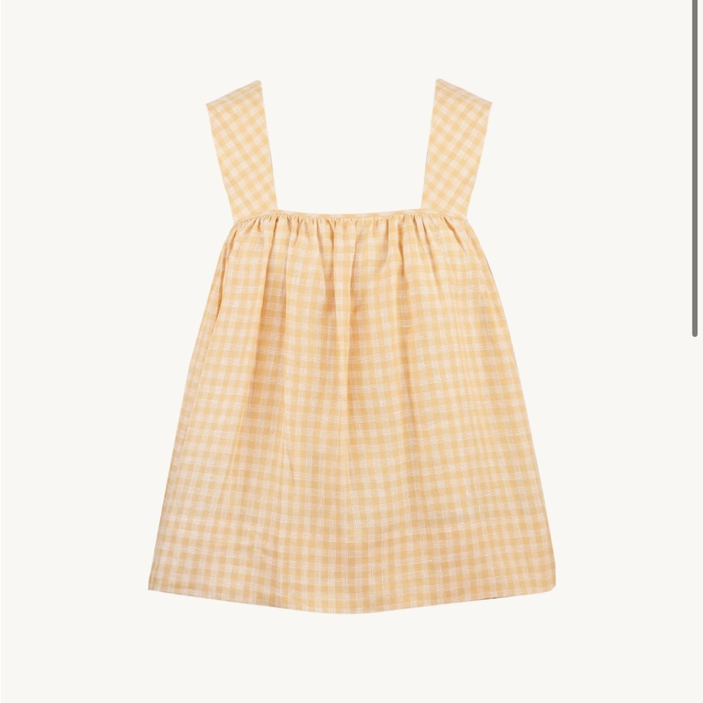 Something to Hold Tent Blouse Rhodes Yellow - Picture 2 of 6